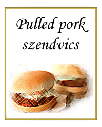 Pulled pork szendvics 